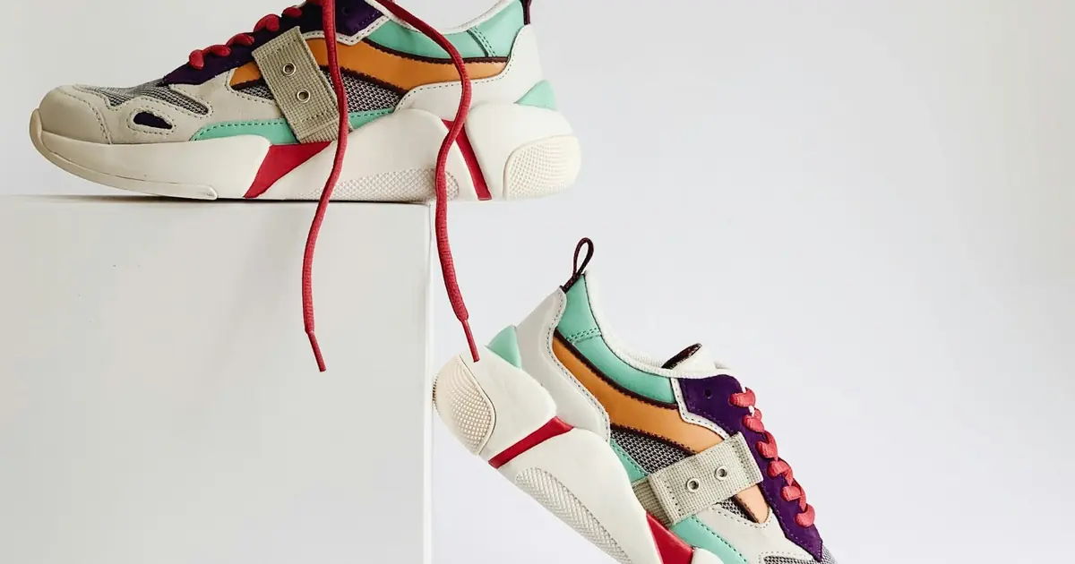 breathable walking shoes with cool air stride steps photo for daily walkers